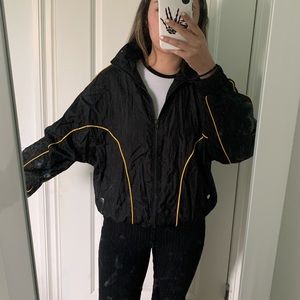 Black LF windbreaker